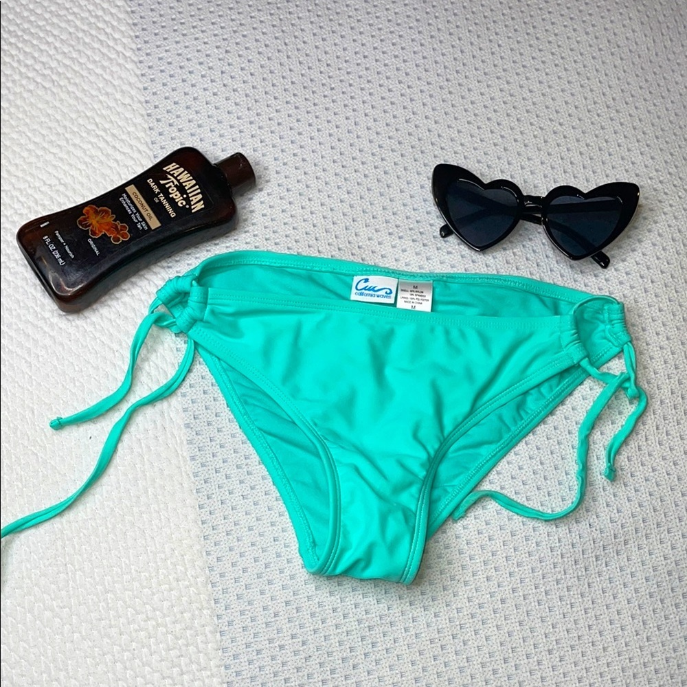 Turquoise Bikini Bottom - Picture 2 of 8
